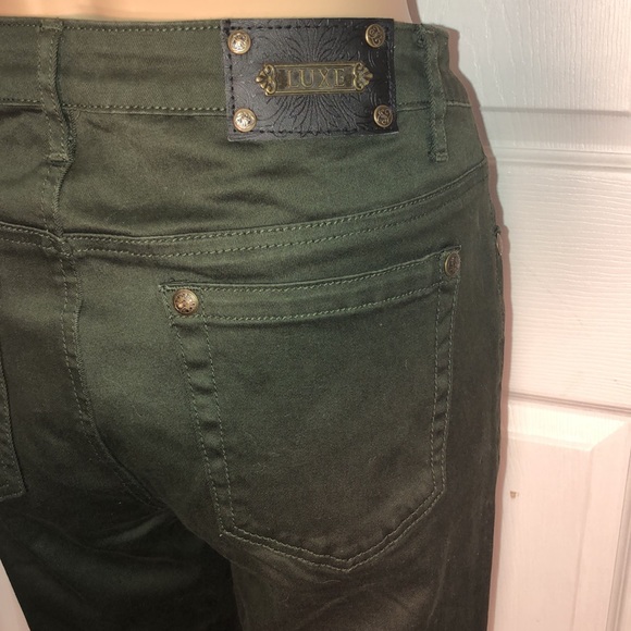 Tru Luxe Jeans Green Jeans. 29/8 - Picture 7 of 9